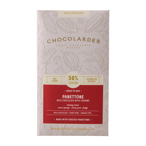 Panettone 50% Milk Chocolate Bar