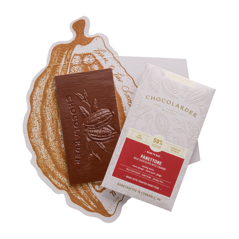 Panettone 50% Milk Chocolate Bar