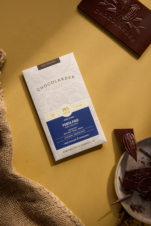 Ponta Figo 70% Dark Chocolate Bar