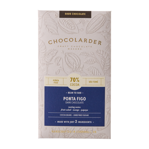 Ponta Figo 70% Dark Chocolate Bar