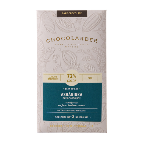Asháninka 72% Dark Chocolate Bar