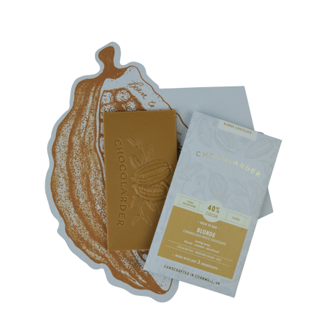 Blonde 40% White Chocolate Bar