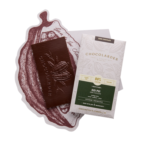 Doi Poi 80% Dark Chocolate Bar