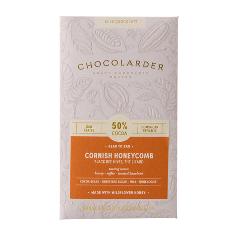 Cornish Honeycomb 50% Milk Chocolate Bar