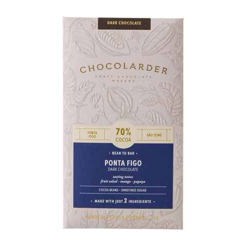 Ponta Figo 70% Dark Chocolate Bar