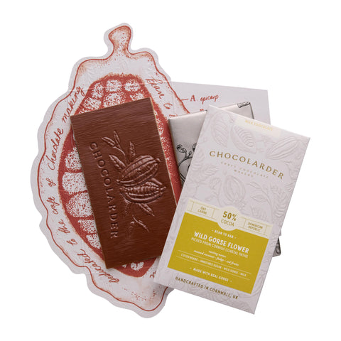 Wild Gorse Flower 50% Milk Chocolate Bar
