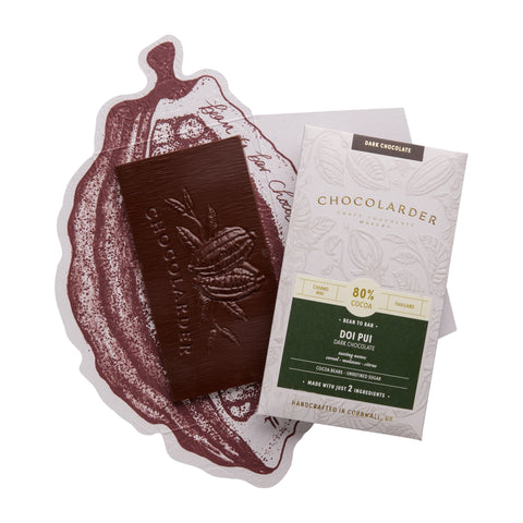 Doi Poi 80% Dark Chocolate Bar