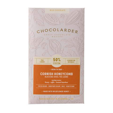 Cornish Honeycomb 50% Milk Chocolate Bar