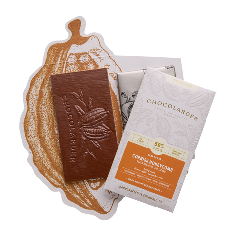 Cornish Honeycomb 50% Milk Chocolate Bar