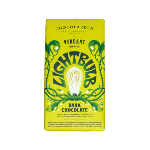 Lightbulb Pale Ale 70% Dark Chocolate Bar