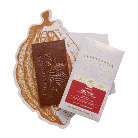 Panettone 50% Milk Chocolate Bar