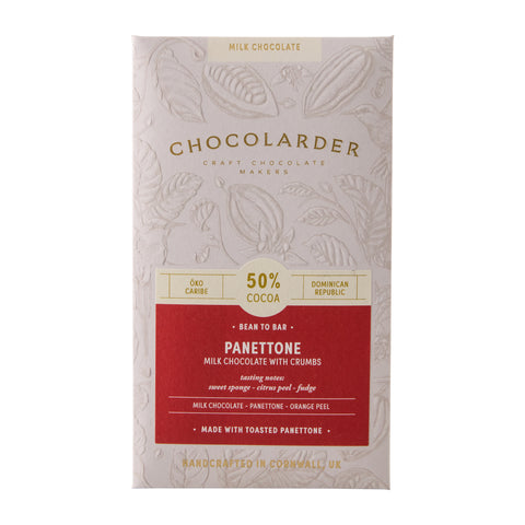 Panettone 50% Milk Chocolate Bar