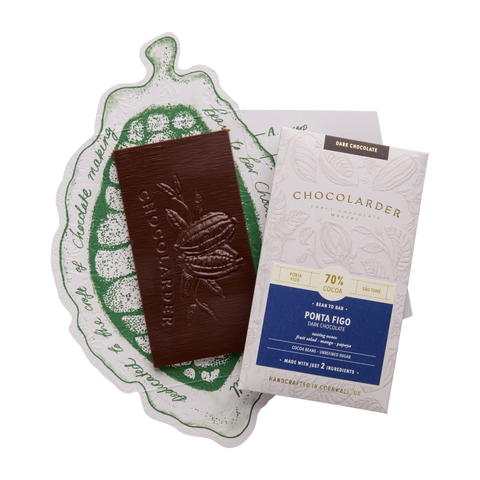 Ponta Figo 70% Dark Chocolate Bar